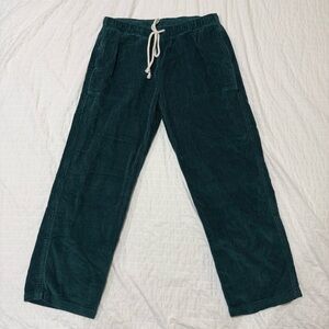 Aerie Teal Corduroy Pants